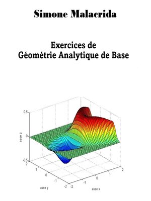 cover image of Exercices de Géométrie Analytique de Base